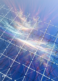 Radio Signal Transmission Prints: HaRP array for auoral research, artwork