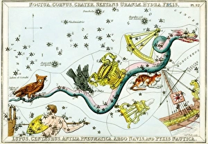 Uranias Mirror Cards Prints: Hydra constellation