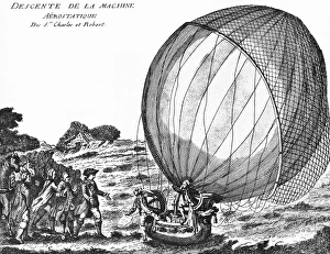 Hydrogen Balloon Flight Prints: Hydrogen balloon