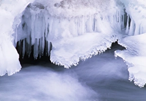 Glacial Ice Formations Prints: Ice formations