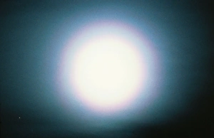 Image of the optical effect known as corona Image of the optical effect known as corona