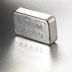 Images Dated 7th February 2012: Indium Metal Print