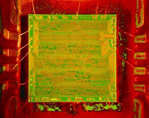 Microchip Technology Prints: Integrated microchip