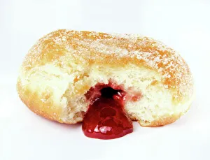 Jam doughnut Print
