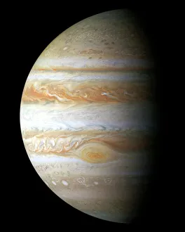 True Colour Optical Print of Jupiter