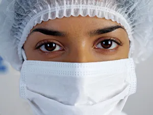 Scientist Prints: Laboratory technician Print