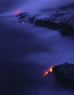 Pahoehoe Lava Flow Print