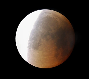 Total Lunar Eclipse Prints: Lunar eclipse, 28 / 08 / 2007