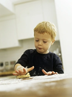 Homemade Biscuits Prints: Making biscuits