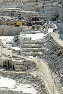 Images Dated 2nd February 2011: Marble Quarry Print