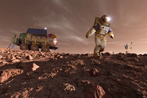 Mars Exploration Print