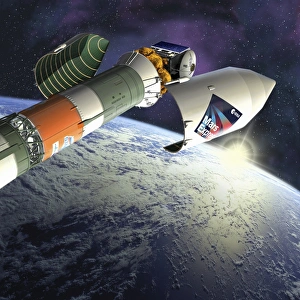 Mars Express Launch Print