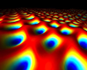 Metal Surface at the Quantum Level Print