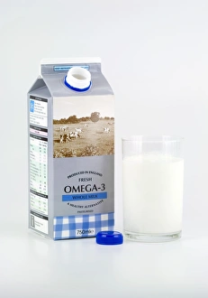 Milk fortified with omega-3 fish oils Milk fortified with omega-3 fish oils