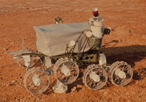Model of Lunokhod 1, remote control lunar rover Model of Lunokhod 1, remote control lunar rover