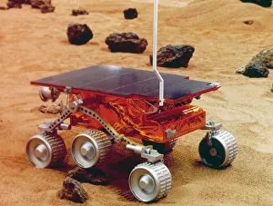 Model of the Mars Pathfinder rover Sojourner Model of the Mars Pathfinder rover Sojourner