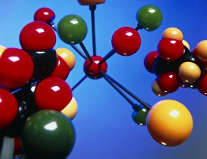 Models representing chemical molecules Models representing chemical molecules
