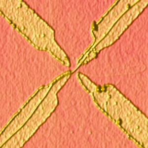 Molecular transistor, AFM Molecular transistor, AFM