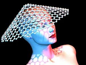Nanotube technology, conceptual artwork Nanotube technology, conceptual artwork