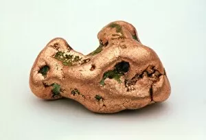Images Dated 7th January 2003: Natural nugget of copper metal