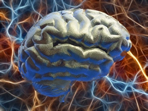 Neural Network Computer Art Print