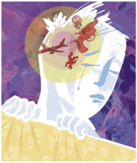 Conceptual Artwork Prints: Nightmare, conceptual image
