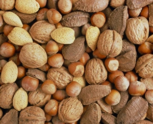 Nuts: almonds, brazils, hazelnuts & walnuts Nuts: almonds, brazils, hazelnuts & walnuts