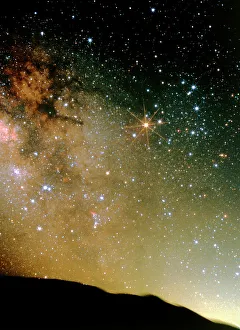 Optical image of the constellation Scorpius Optical image of the constellation Scorpius