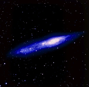 Optical image of the irregular galaxy NGC 55 Optical image of the irregular galaxy NGC 55