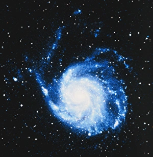Optical image of M101, the Pinwheel Galaxy Optical image of M101, the Pinwheel Galaxy