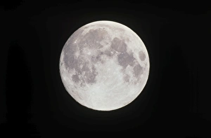 Full Moon Image Prints: Optical image of a full moon