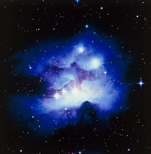 Optical image of the nebula NGC 1977 in Orion Optical image of the nebula NGC 1977 in Orion