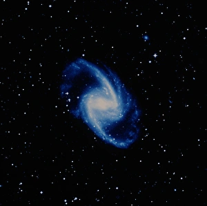 Optical image of the Seyfert galaxy NGC 1365 Optical image of the Seyfert galaxy NGC 1365