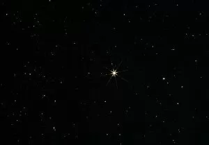 Images Dated 6th July 2004: Optical photo of the star Sirius using star filter