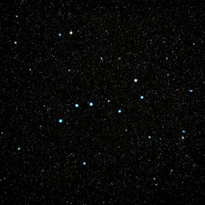 Optical photo of the star Sirius using star filter Optical photo of the star Sirius using star filter