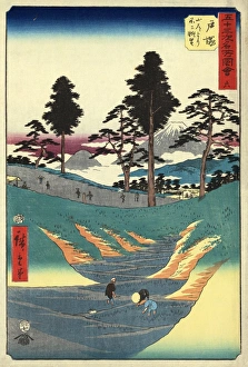 Ando Hiroshige Artist Prints: Paddy fields, Japan