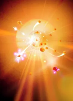 Particle Accelerator Technology Prints: Particle collision