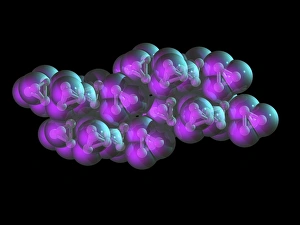 Prints of Phosphorus crystal structure, molecular model Images Dated 2011 April: Phosphorus Crystal Structure Print