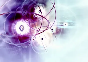 Atomic Structure Diagram Prints: Atomic structure, conceptual artwork