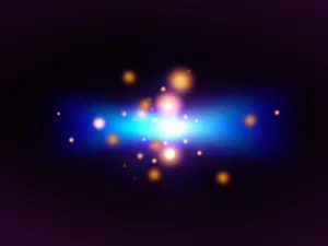Physics Prints: Quantum particles Print