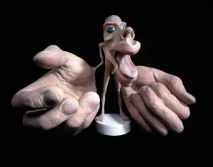 Motor Homunculus Print - Anatomical Model of Body Control