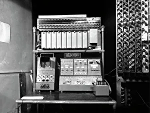 Images Dated 2008: 1950 Print of Pilot ACE Computer Control Panel
