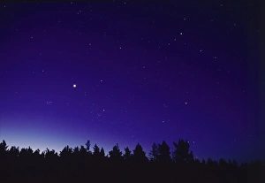 Planetary Conjunction Print - Venus, Mars and Saturn