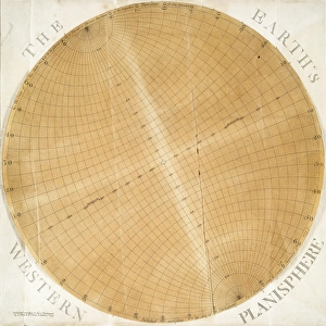 Planisphere disc, 18th century C016/8943 Planisphere disc, 18th century C016/8943