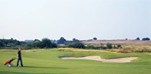 Golf Course Scene Print