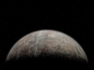 Solar System Prints: Pluto Print: A Spherical Dwarf Planet in the Kuiper Belt