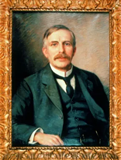 Portrait of physicist Ernest Rutherford, 1917 Portrait of physicist Ernest Rutherford, 1917