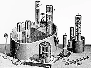 Priestleys apparatus for investigating gases Priestleys apparatus for investigating gases
