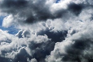 Prints of Rain clouds. These are nimbus clouds, meaning they will produce precipitation Images Dated 2008 November: Nimbus Clouds Print