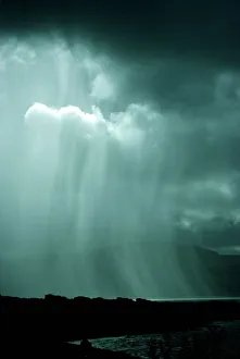Rain shower over the Sound of Mull, Scotland Rain shower over the Sound of Mull, Scotland